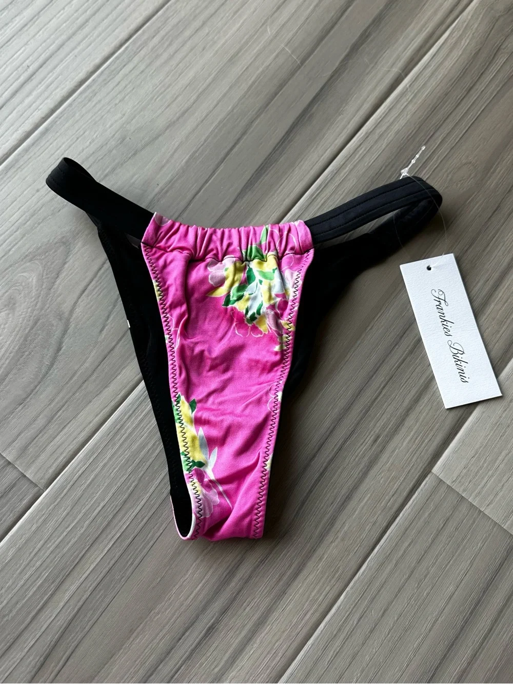 Frankie’s Bikinis Amore Satin Bikini Bottoms